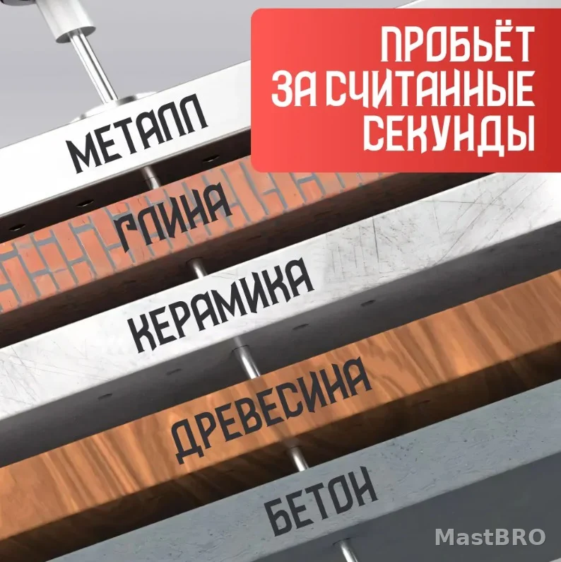 Дюбель-гвоздь Шайба 32мм для порохового пистолета