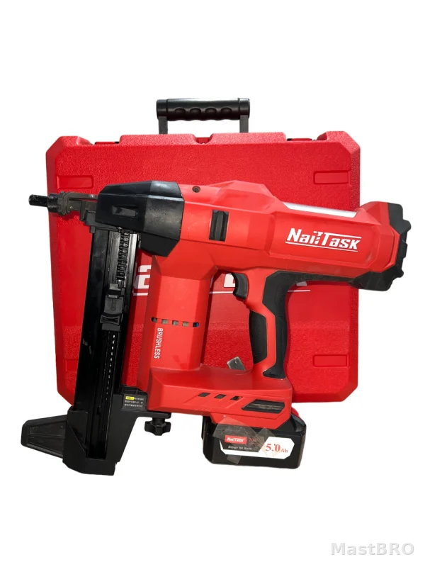 Пистолет монтажный аккумуляторный безгазовый NailTask DCCN100X